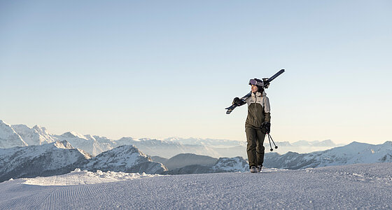 Skiing in Obertauern
