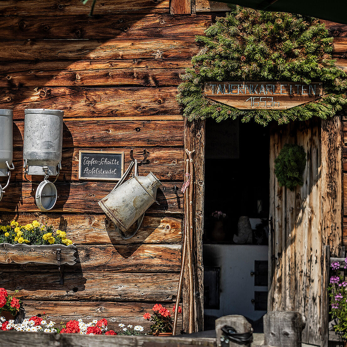 Summer huts in Obertauern